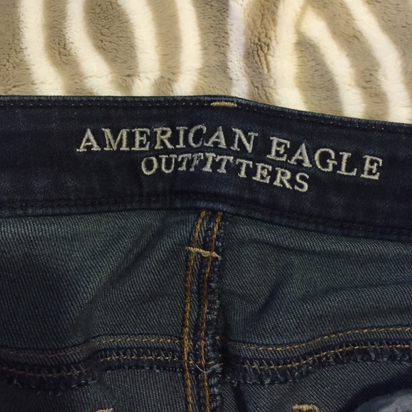 Dark washed jeans from American eagle