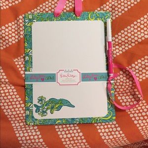 Delta Delta Delta Lilly Pulitzer Dry Erase Board
