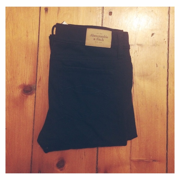 Abercrombie & Fitch Pants - Dark navy blue Abercrombie & Fitch jeggings