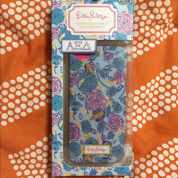 Alpha Xi Delta Lilly Pulitzer Cover for iPhone 5
