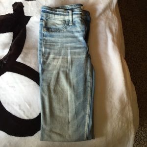 Light wash Abercrombie jeans