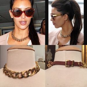 Michael Kors Chain Choker Necklace