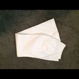 Gap white flare jeans. Size 8.