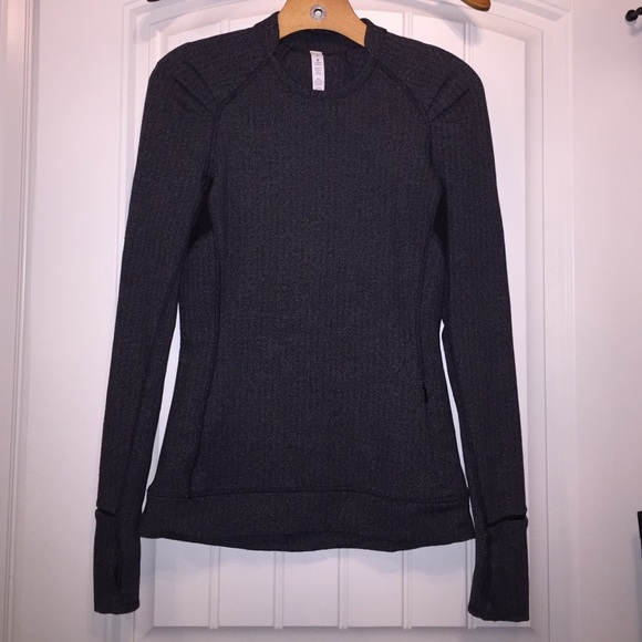 Lululemon Heathered Herringbone Think Fast Size 6