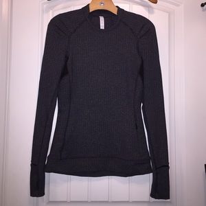 Lululemon Heathered Herringbone Think Fast Size 6