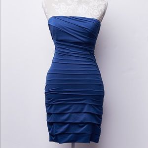 Strapless party dress