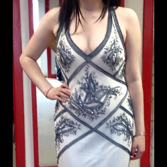 SALE Issue NY Beaded Formal Gown NWT