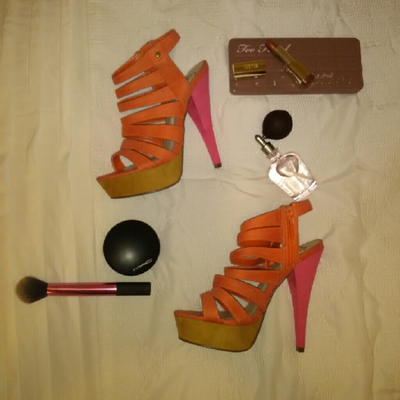 SOLD SOLD SOLD!  High heels bold colors.