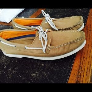 Men's Canvas Khaki Sperry