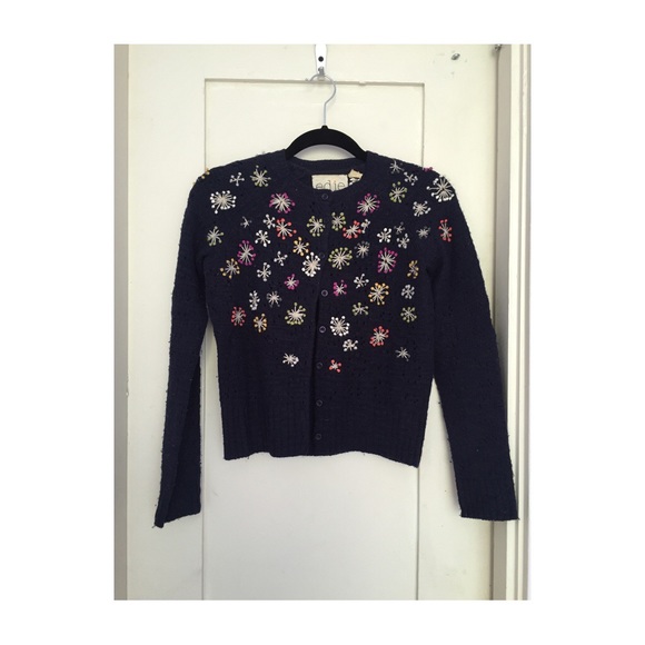 Anthropologie Edie Playground Toss Cardigan - Picture 2 of 3