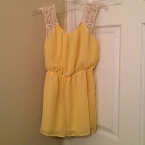 🌟SALE 🌟Yellow Romper