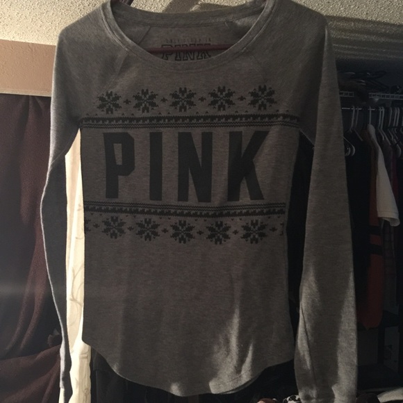 Victoria secret long sleeve gray only left - Picture 2 of 4