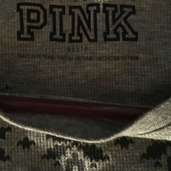 Victoria secret long sleeve gray only left - Picture 4 of 4