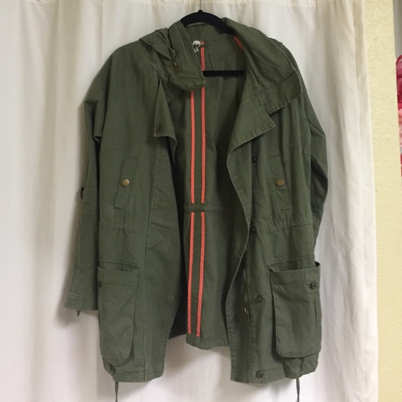 Willow & Clay Jackets & Blazers - Army Green Jacket
