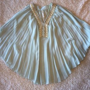 Beaded Accordion Top