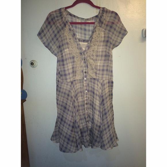 KIMCHI BLUE button up dress