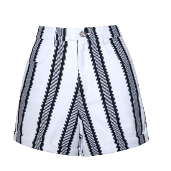 ‼️Motel Rocks Debbie Stripe Shorts - Picture 3 of 4