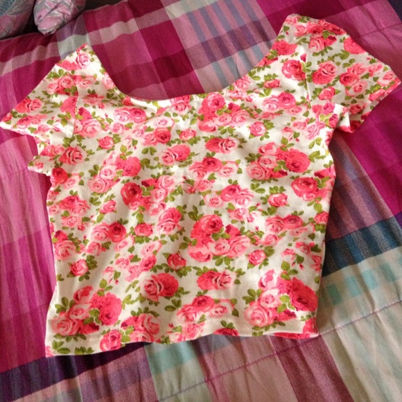 Floral Crop Top