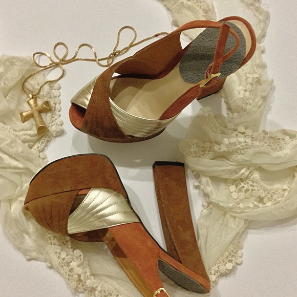H by Halston Shoes - H by Halston Platform Slingbacks