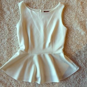 Bisou Bisou Peplum Top