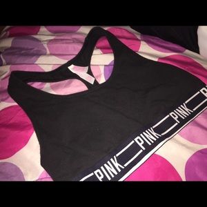 PINK sports bra worn once