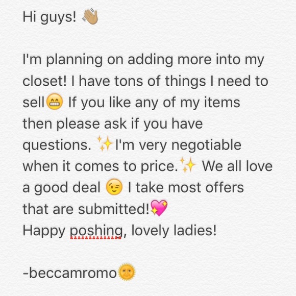 Help a posher out 💖
