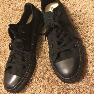 All Black Brand New Converse!!