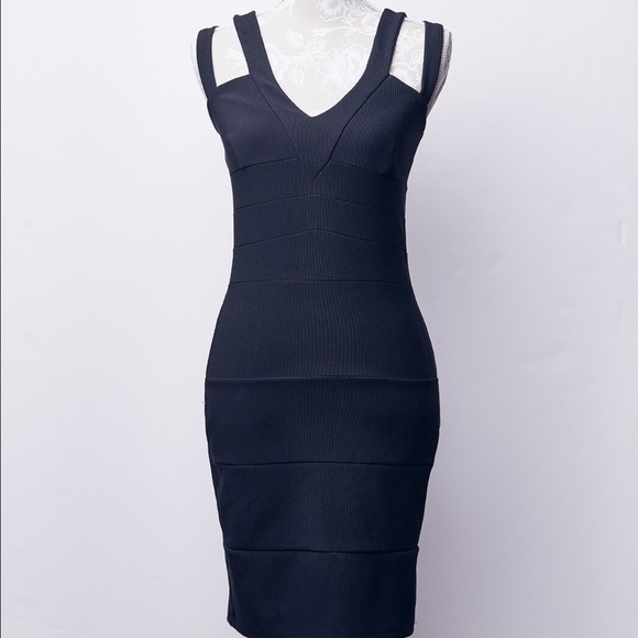 Strappy little black dress