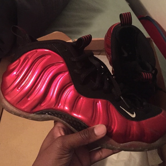 Red Nike Foamposites