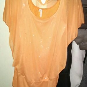 sequenced orange shirt