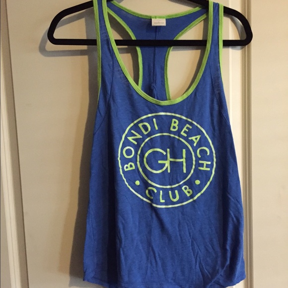 Blue Gilly Hicks Racer Back