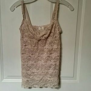 Pins and Needles lace top.