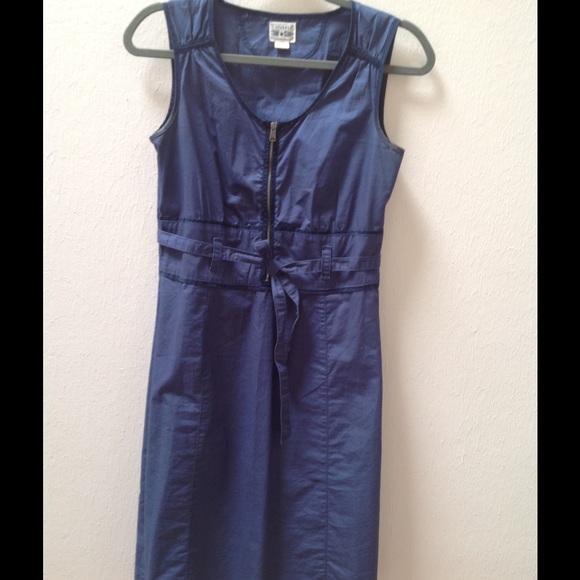 Converse one star blue dress