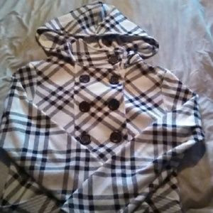 black and white jacket