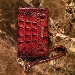 Brahmin Pecan Melbourne Wristlet