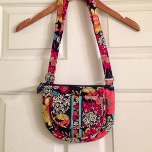 Vera Bradley Happy Snails Cross Body Bag.
