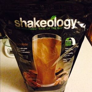 Opened bag of chocolate Shakeology