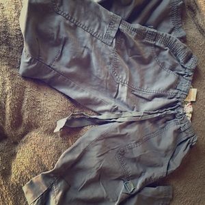 Gray koi scrub bottoms