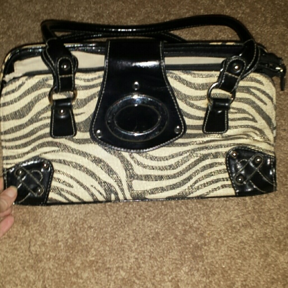 Cute zebra purse