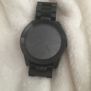 Nixon corporal watch in matte black