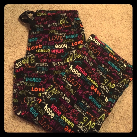 Super fuzzy PJ pants!