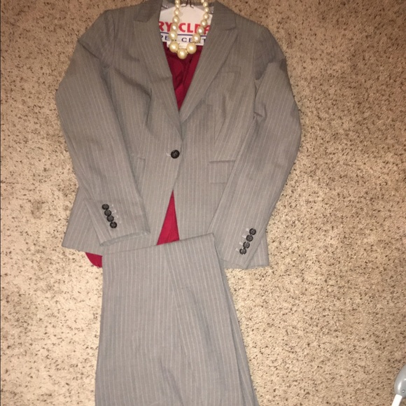 Grey Banana Republic Suit