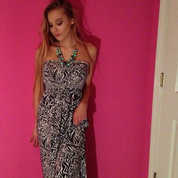 Printed Maxi dress ๐ - Picture 3 of 4
