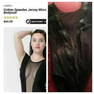 American apparel bodysuit