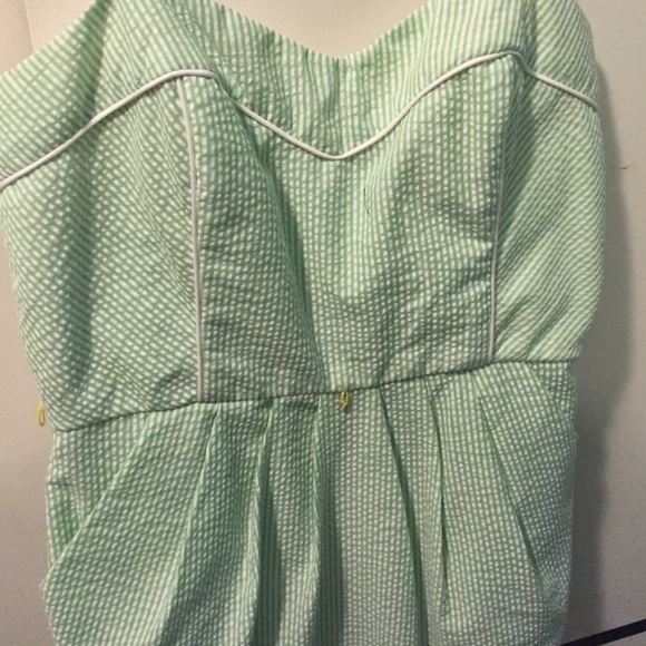 Mint and white dress - Picture 2 of 3