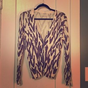 Loft patterned cardigan