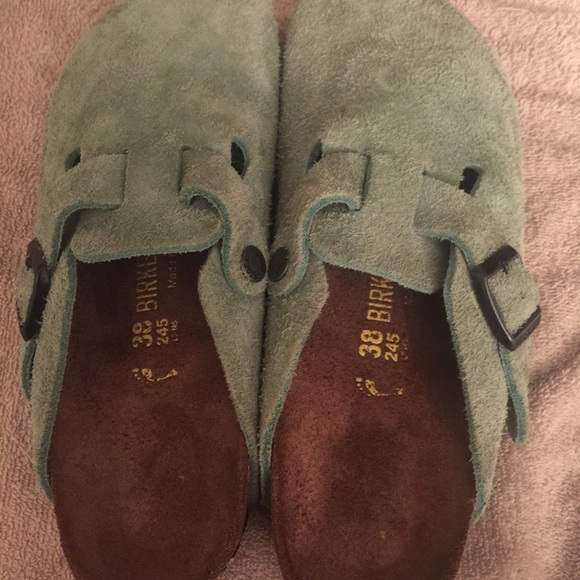 Barely worn Birkenstocks.