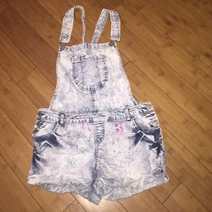 WALLFLOWER DIY NEON PAINT OVERALLS