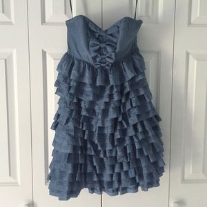 🎉 25% OFF Blue Betsey Johnson ruffle dress