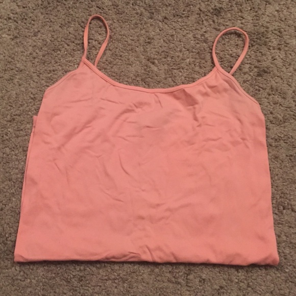 Coral tank top